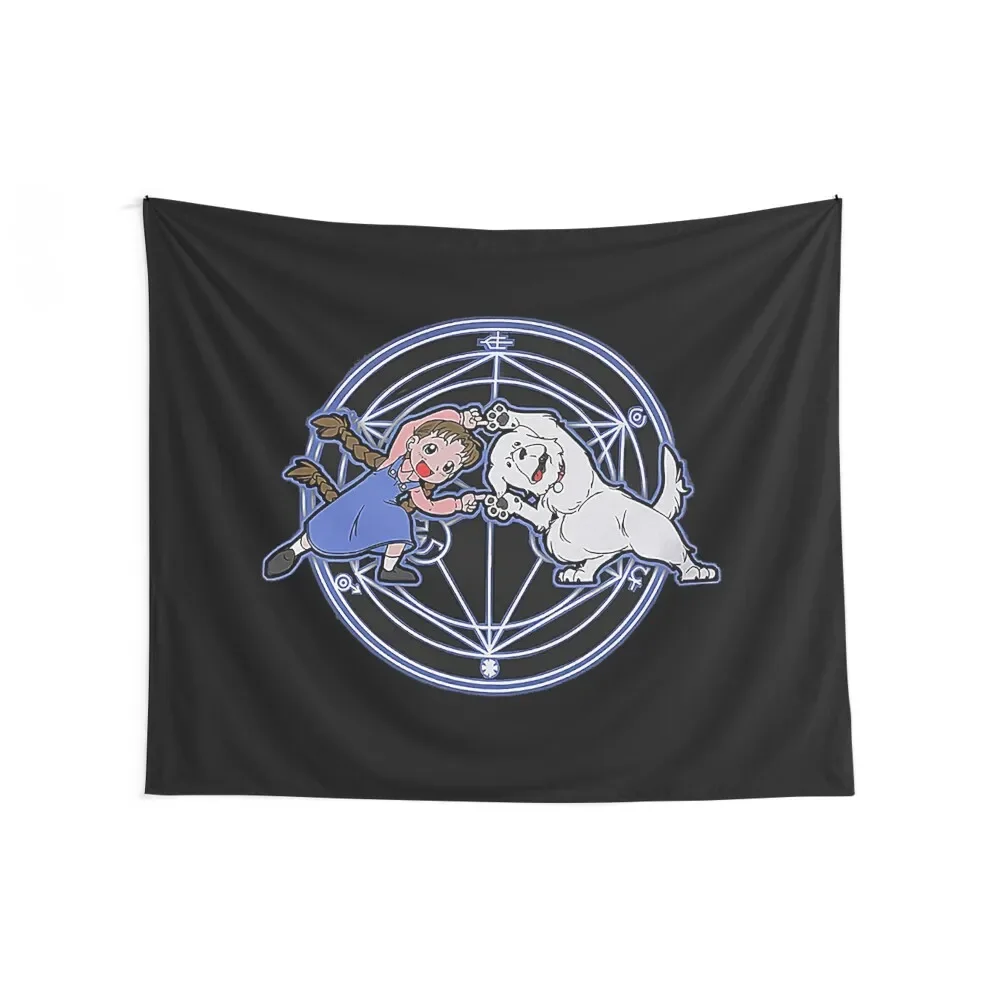 Fullmetal Fusion Shirt Tapestry Wallpaper Bedroom Kawaii Room Decor Tapestry