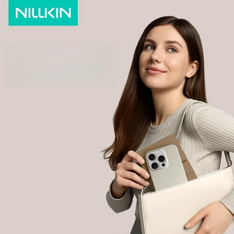 لوحة مفاتيح Nillkin قابلة للطي تعمل بتقنية البلوتوث ولوحة تتبع محمولة لاسلكية صغيرة للكتابة للهاتف المحمول والكمبيوتر المحمول ولوحة مفاتيح مخصصة بثلاثة أضعاف