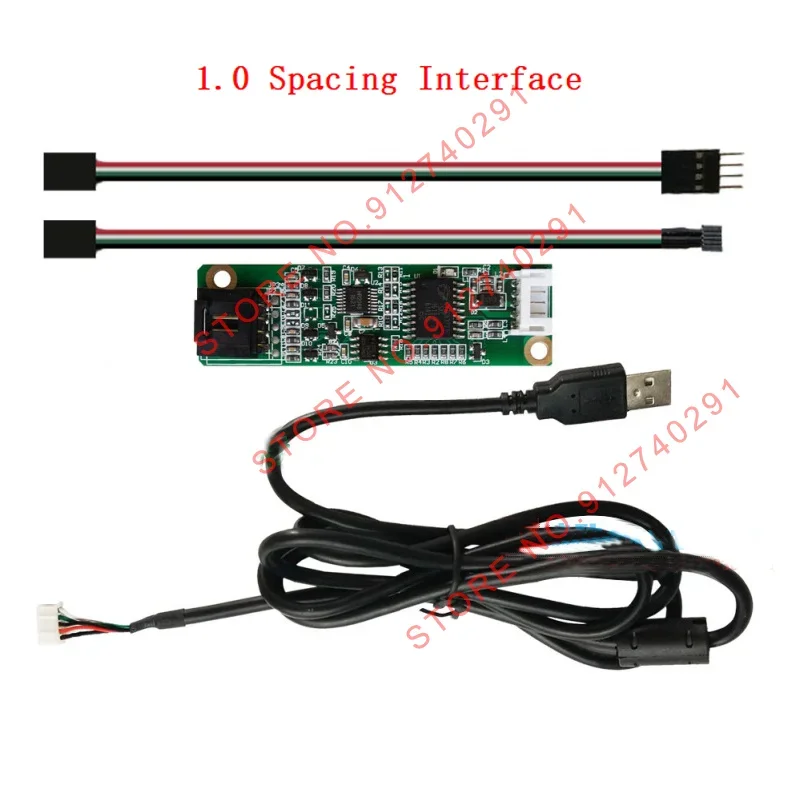 4 Wire Resistive Touchscreen Control Board USB Driver Board 6.2/7/8/9/12/15/17/19Inch Touch Screen Resistance Controller
