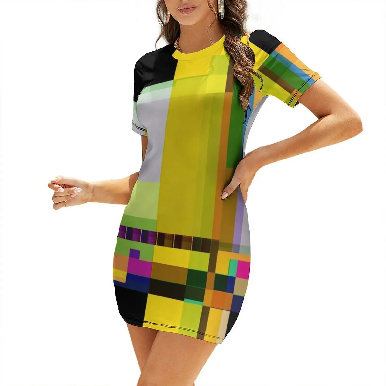 

Beach House Short-Sleeved Dress Women's clothing prom dress women's evening dresses clothes for woman Dress