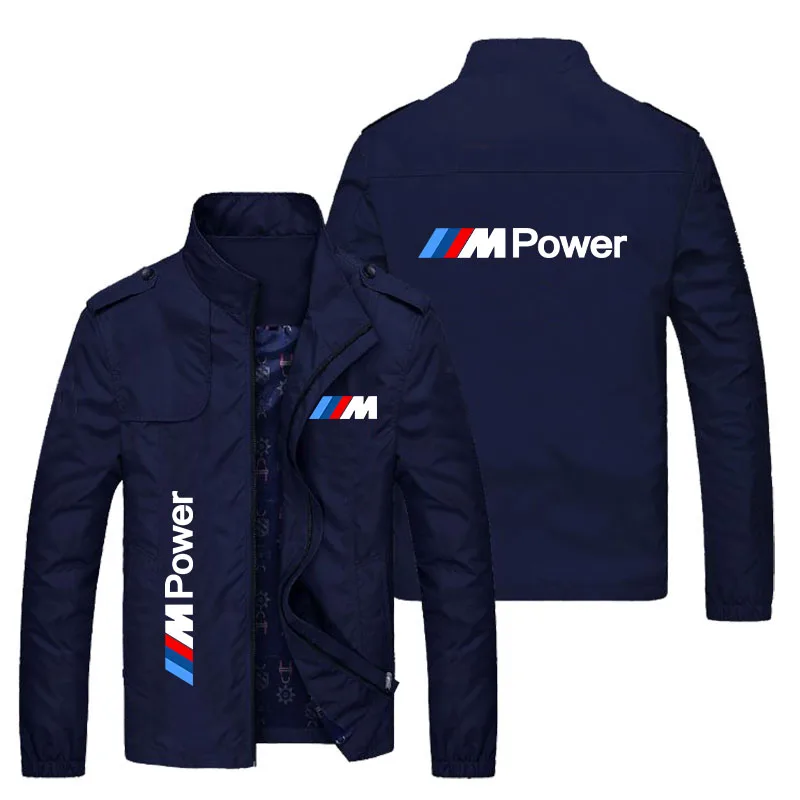 2024 Nuovo BMW Giacca da uomo BMW Logo Stampa Giacca da motociclista Cappotti Giacca a vento Harajuku Casual Oversize BMW Abbigliamento sportivo da