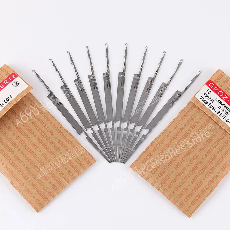 50 Pcs GROZ-BECKERT Vosa-Spec. 89.75-64 G016 Needles 12G For SHIMA SEIKI Chinese Knitting Machines