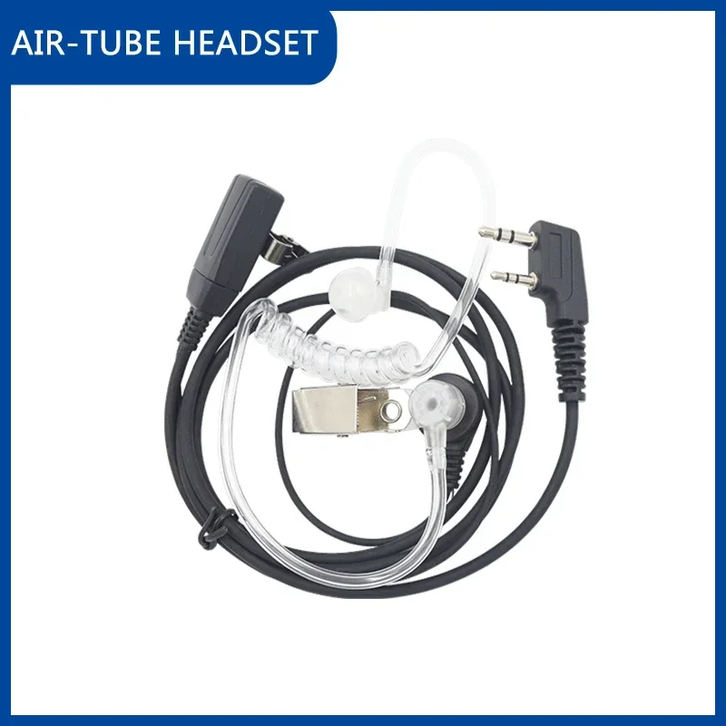 Walkie Talkie Earpiece Headset 2 Pin-K  Acoustic Air-Tube Headphone PTT MIC Baofeng Kenwood UV-5R Mini-5 Two Way Radio Accessory - view 4
