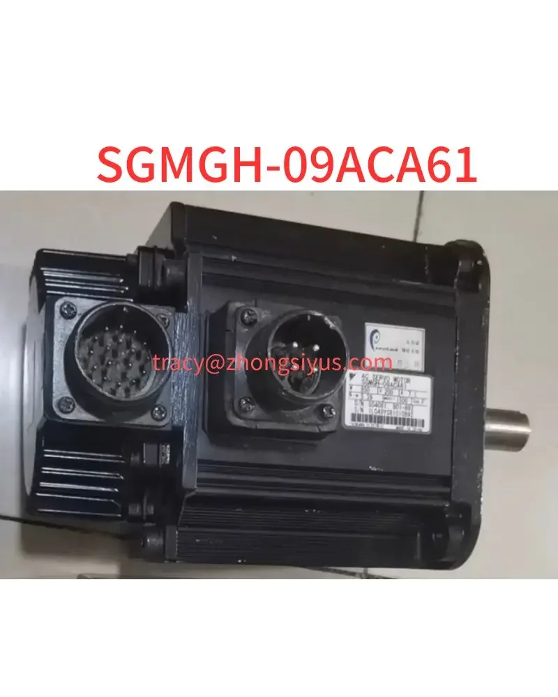 

Used motor sgmgh-09aca61 850w disassembly function package