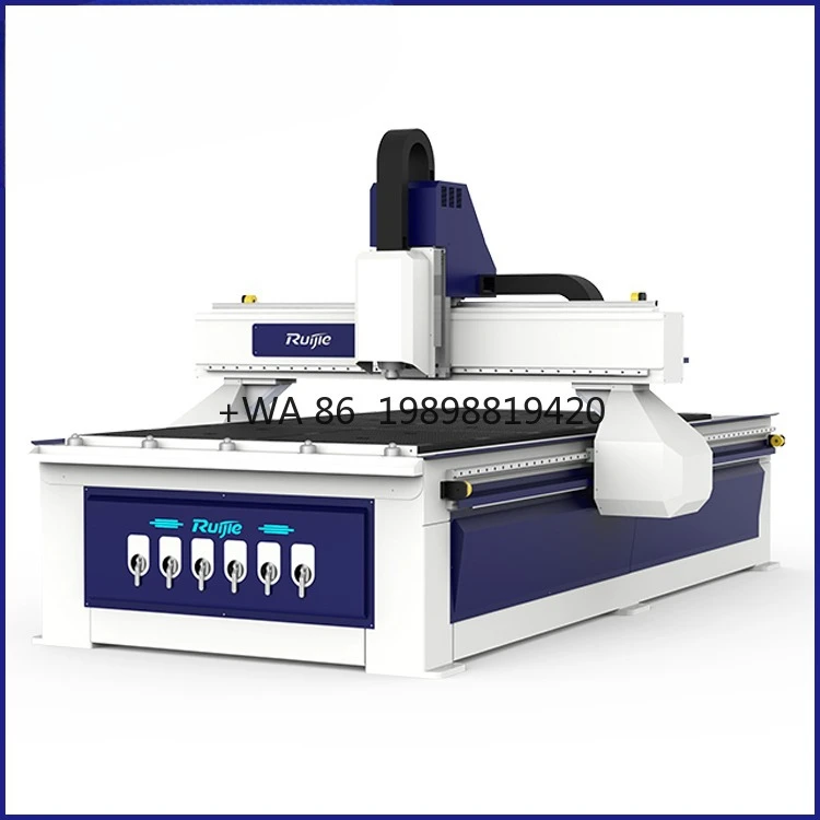 Machine with Vacuum Table for Sale Woodworking Industry RJ1325 Wood CNC Engraving and Cutting