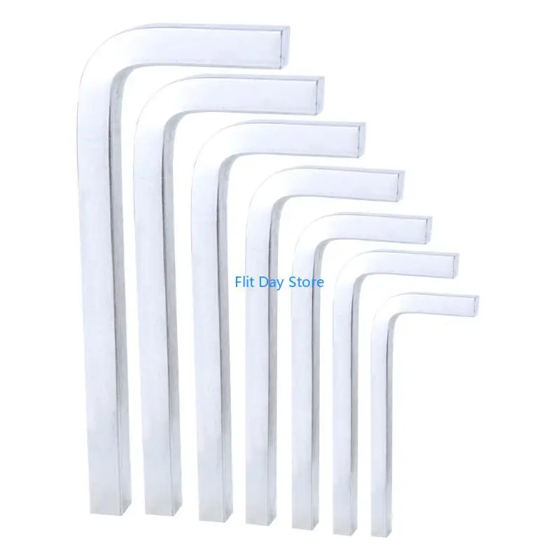 F92C 7pcs L Форма Квадратная Клавиша Ключ Ключи