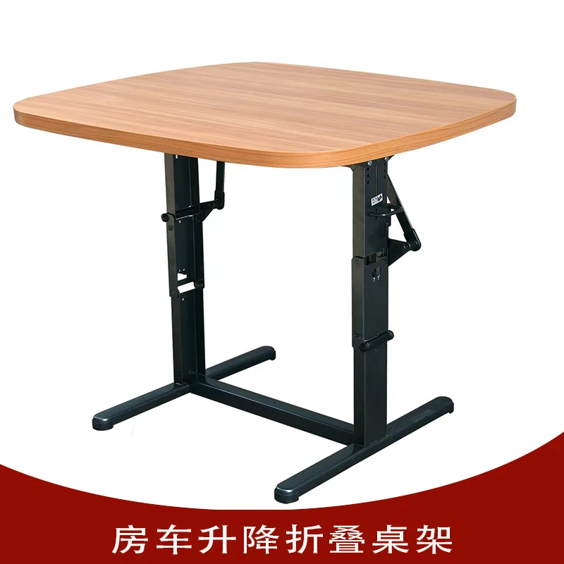 RV accessories Manual lifting table legs can be combined with beds Car folding table height adjustment Picnic table rack does