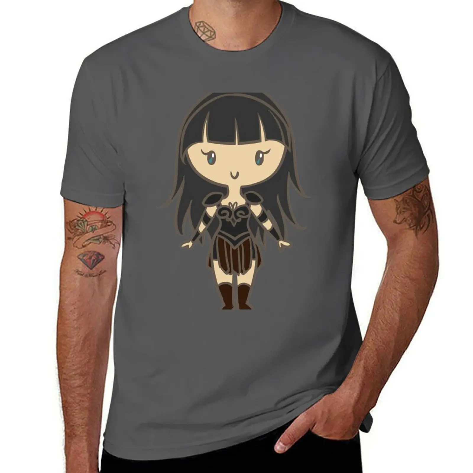 

Xena - Lil' CutiE T-Shirt funny t shirts man t shirts for man slim fit T-Shirt