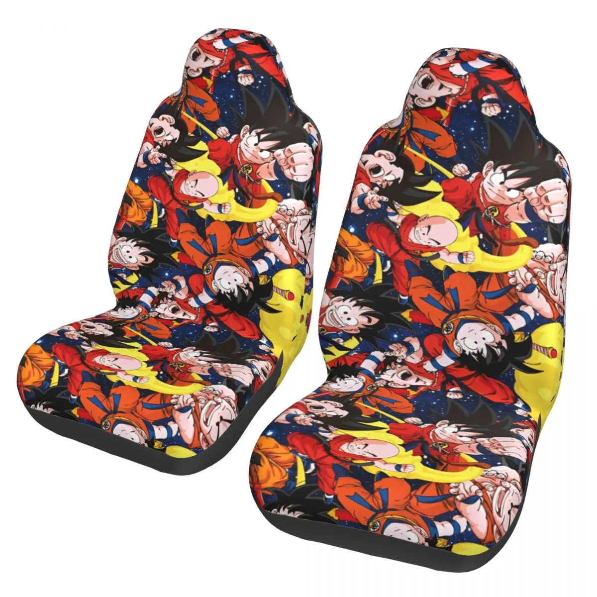 

Dragon Ball Z Goku узор чехол для автомобильного сиденья протектор аксессуары для интерьера модели DBZ подушка для сиденья/чехол тканевый Стайлинг автомобиля