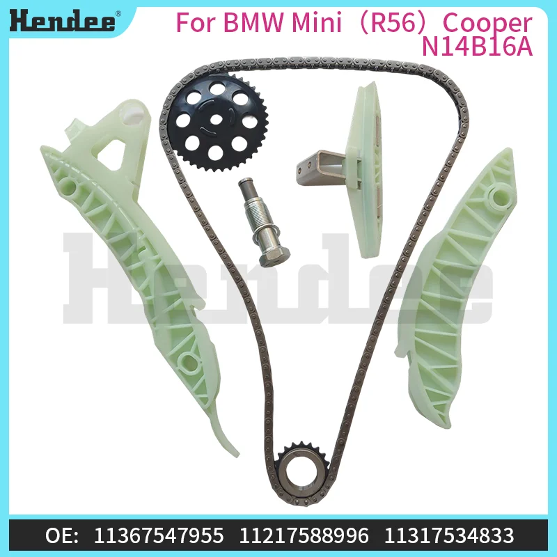 Premium Timing Chain Kit Fits For BMW Mini R56 Cooper N14B16A,High-quality Automotive Parts OE:11317534784,11367547955