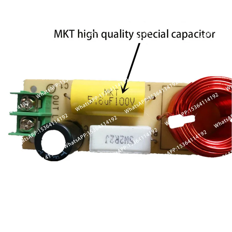 1Pcs Car Audio Split Pure Midrange Speaker Crossover Frequency Divider Speaker Filters DIY