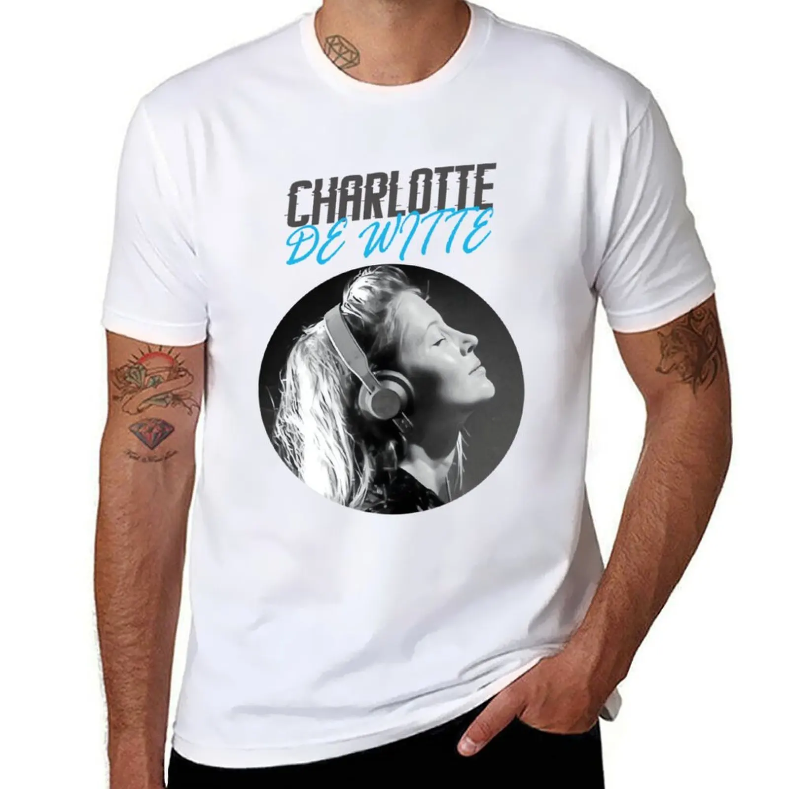 

charlotte dewitte \t T-Shirt t shirts for man cotton funny t shirt men 100% cotton luxury brand T-Shirt
