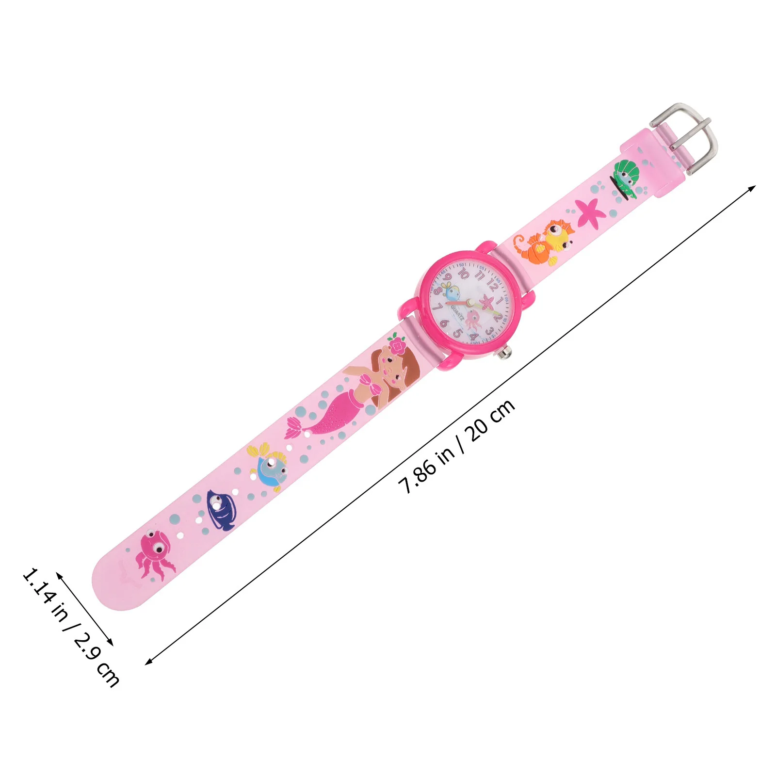 1pc Cartoon Watch Pattern Waterproof Wristwatch For Student Birthday Christmas Waterproof Watch Gift
