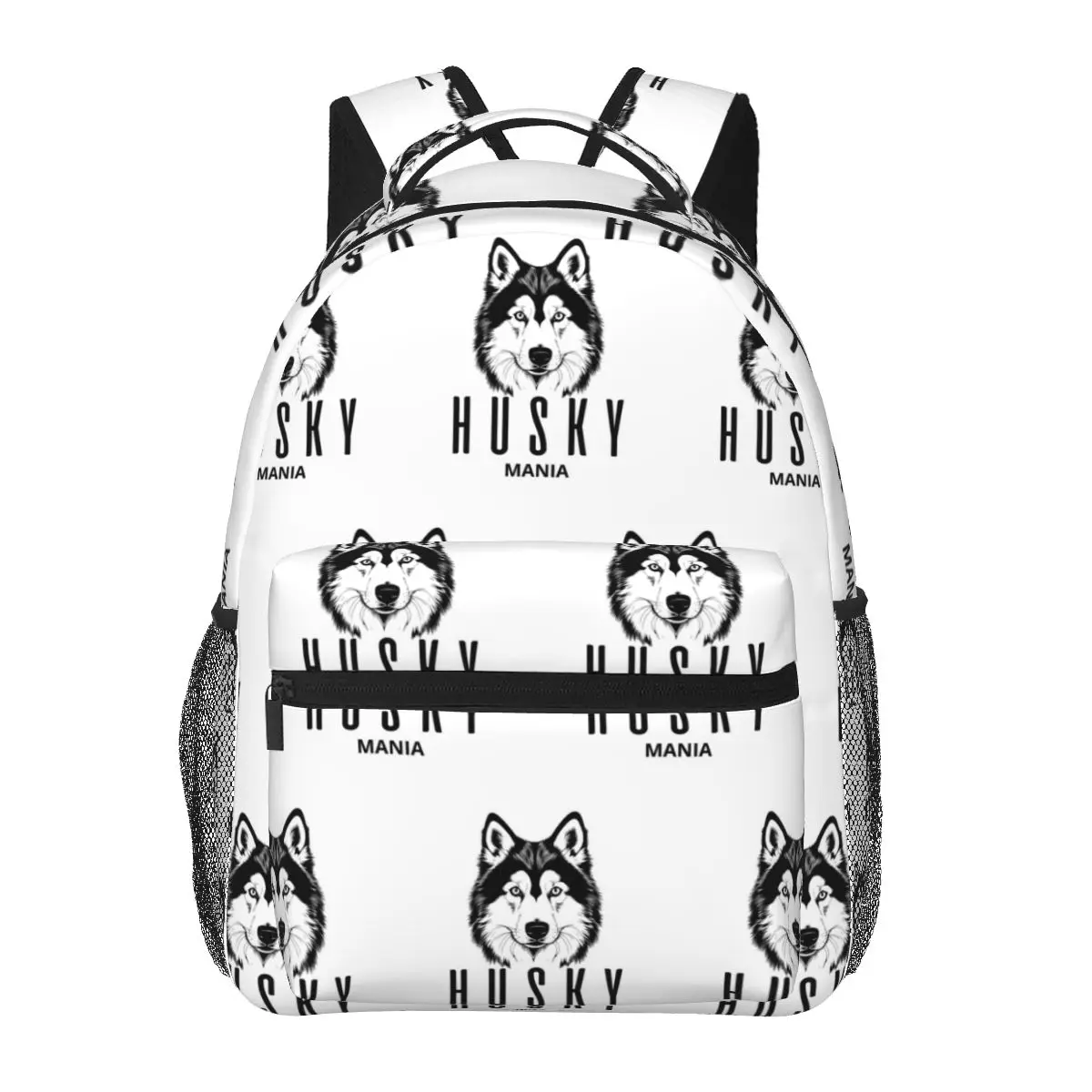 

SIBERIAN HUSKY MANIA студенческий рюкзак школьная сумка походный дорожный рюкзак для мужчин и женщин модная сумка для книг сумки на плечо