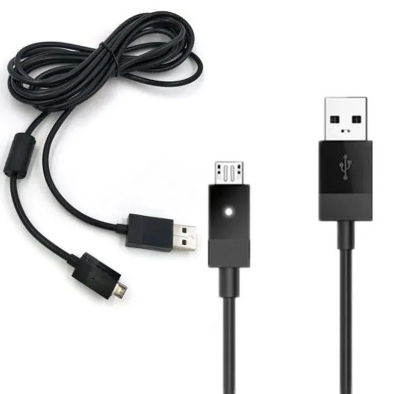 Câble de chargeur micro USB extra long de 2.75m, ligne de charge pour Sony Playstation, PS4, Xbox One, directions de manette