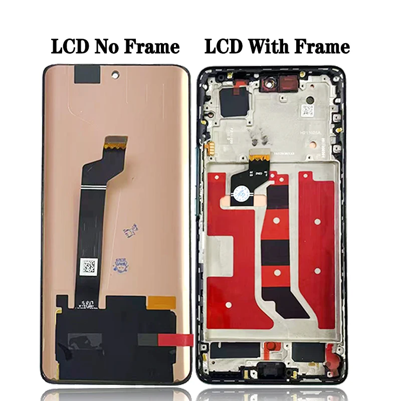 New For Honor 50 Display LCD Screen With Frame For HUAWEI Honor 50 NTH-NX9 NTH-AN00 LCD Screen Display Touch Panel