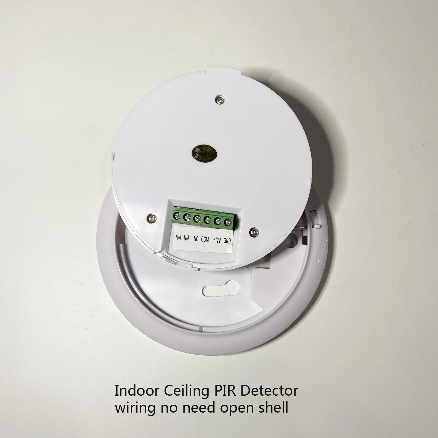 1Pcs Indoor Ceiling PIR Motion Sensor Easy Wiring Wire Infrared Detector With Base Holder Movement Alarm Sensor Home Security