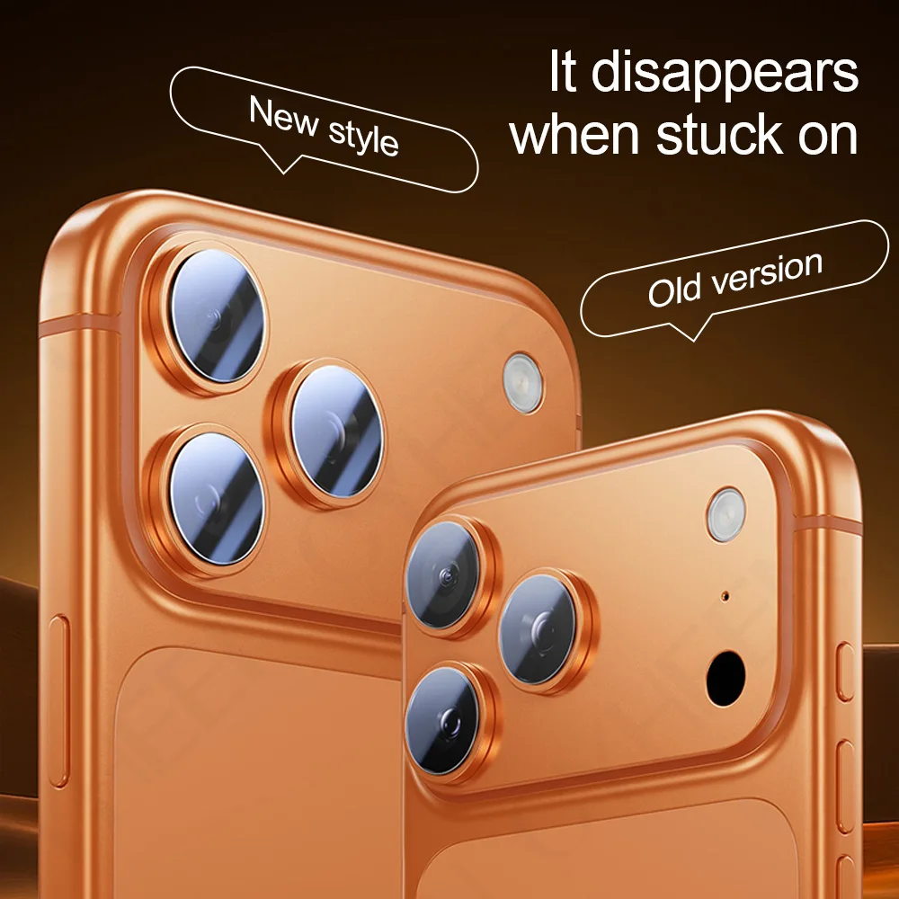 2Pcs Phone Screen Protector Camera Lens For iPhone 17 Pro Max 16 Pro Camera Protector Protective Film 15 14 Plus 13 12 11 XS Max view 4