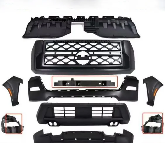 Factory Supply Aftermarket Front Bumper Body Kit Car Bumpers D41 Next Gen Pickup Parts for Nissan Frontier 2022-2024