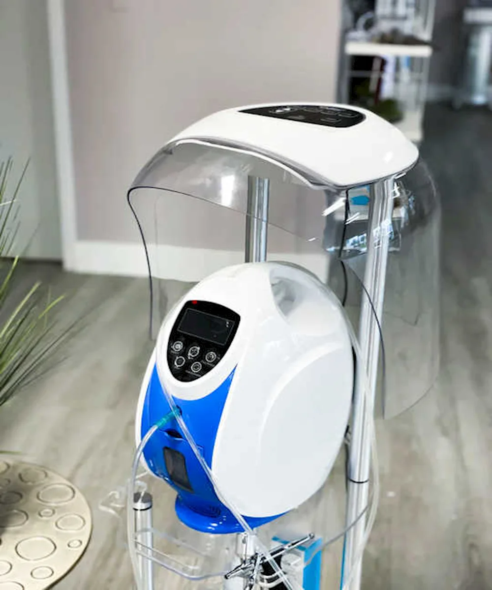 O2Derma Oxygen Infusion Skincare Device for Firming Brightening And Anti-Aging Home Facial Treatment