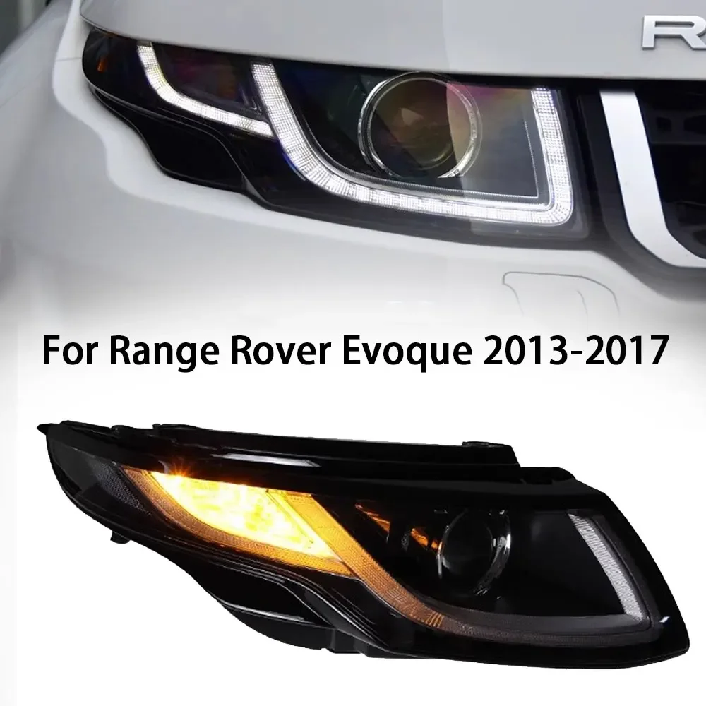 Car Headlights  For Land Rover Range Rover Evoque Led Headlights L538 2013-2017 Accessories Upgrade Led DRL Lights Assembly