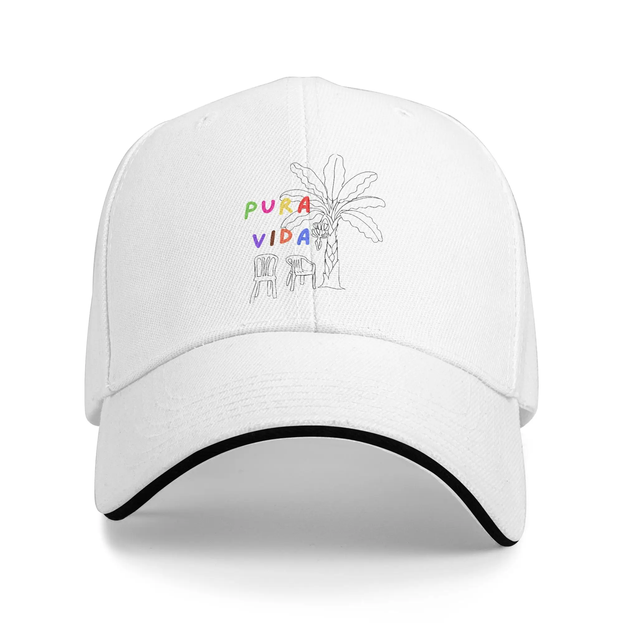 Rapper Bad Bunny Debi Tirar Mas Fotos DTMF World Tour Sun Baseball Cap Spring Casual Trucker Hat For Unisex-Teens Baseball Caps