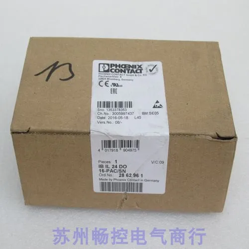 New PHCENIX CONTACT Module IB IL 24 DO 16-PAC/SN Stock 2862961