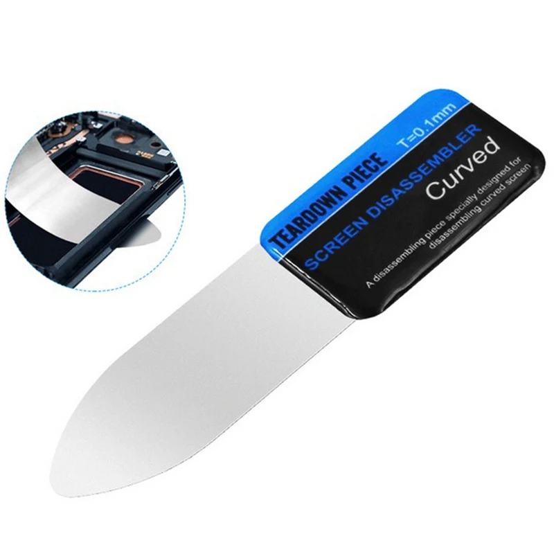 LCD Screen Spudger Opening Pry Card Tools Mobile Phone Disassemble Steel Metal