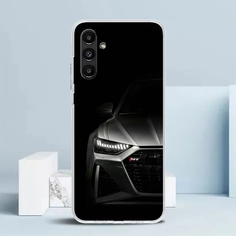 Super Car For A-Audis R-S Sport Phone Case For Samsung Galaxy A15 A14 A13 A12 A55 A54 A53 A52 A35 A34 A33 A32 A25 A24 A23 A22 A0