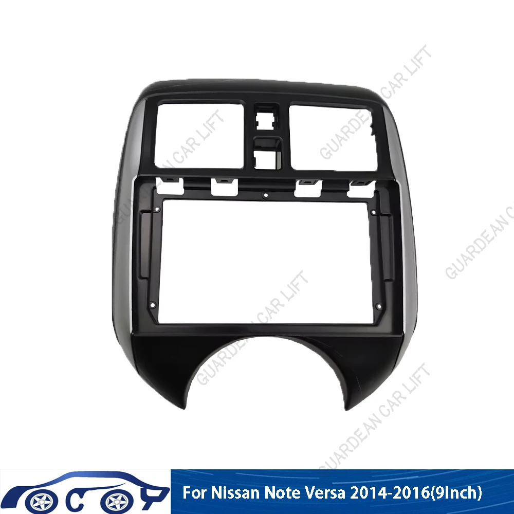 

For NISSAN VERSA NOTE 2014-2016 9" Car Radio Fascias Android GPS MP5 Stereo Player 2 Din Head Unit Panel Dash Frame Installation