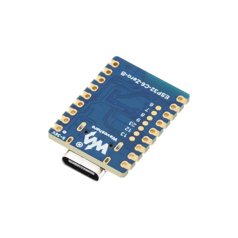 ESP32-C6 Mini Wi-Fi 6 Board Type B, BLE 5 Zigbee 3.0 Thread, 5-36V Wide Voltage IoT Dev Kit