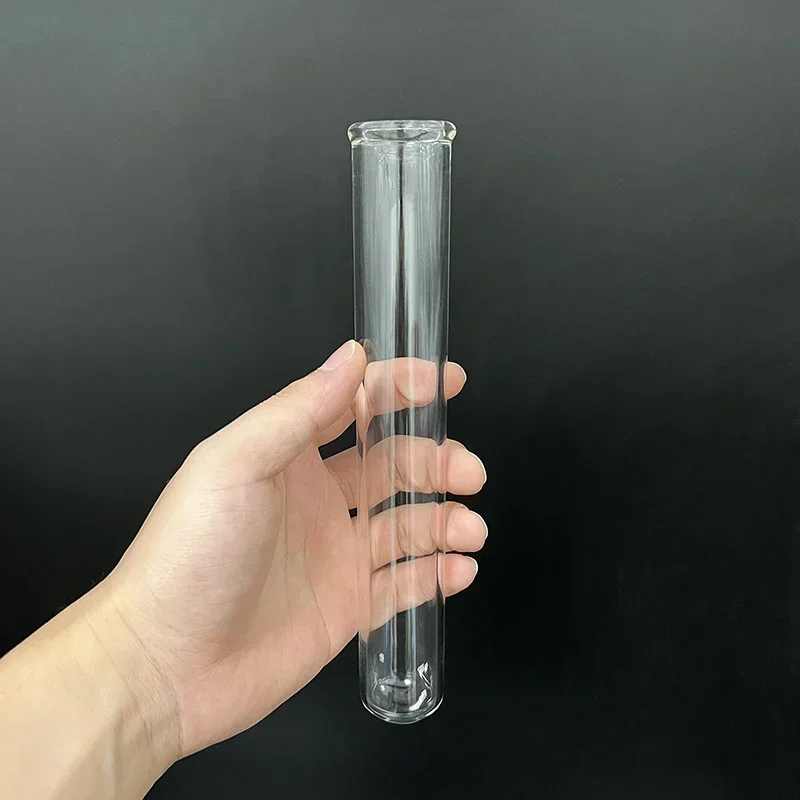 

Thickened curling mouth test tube 30*200mm, O.D. 30mm, L. 200mm, High borosilicate glass round bottom inverted Test Tube