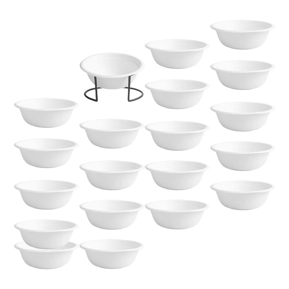 

1 set Disposable Cat Bowls Small Pet Feeding Bowl For Cats Dogs Kittens Puppies Outdoor Indoor Use Smooth Pet Food Containers