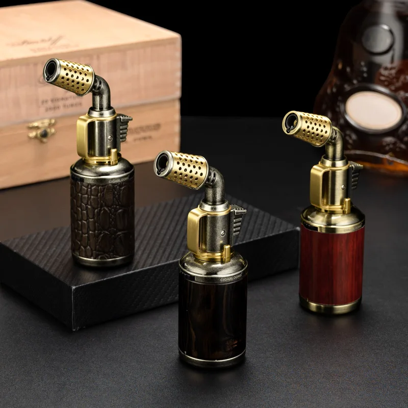 

Портативный ветрозащитный прямой мощный сварочный пистолет, многофункциональный пистолет для прижигания сигар, зажигания, высококачественный изысканный подарок