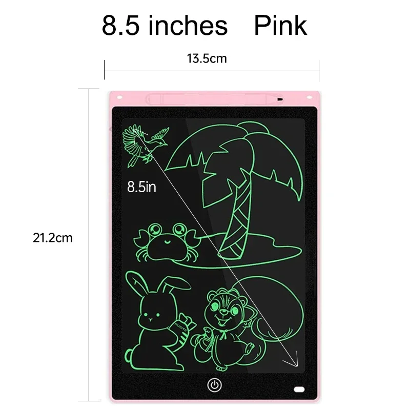 8.5/10/12 Inch LCD Writing Tablet Drawing Board Montessori Educational Drawing Toys for Kids Students Magic Blackboard Toy Gift