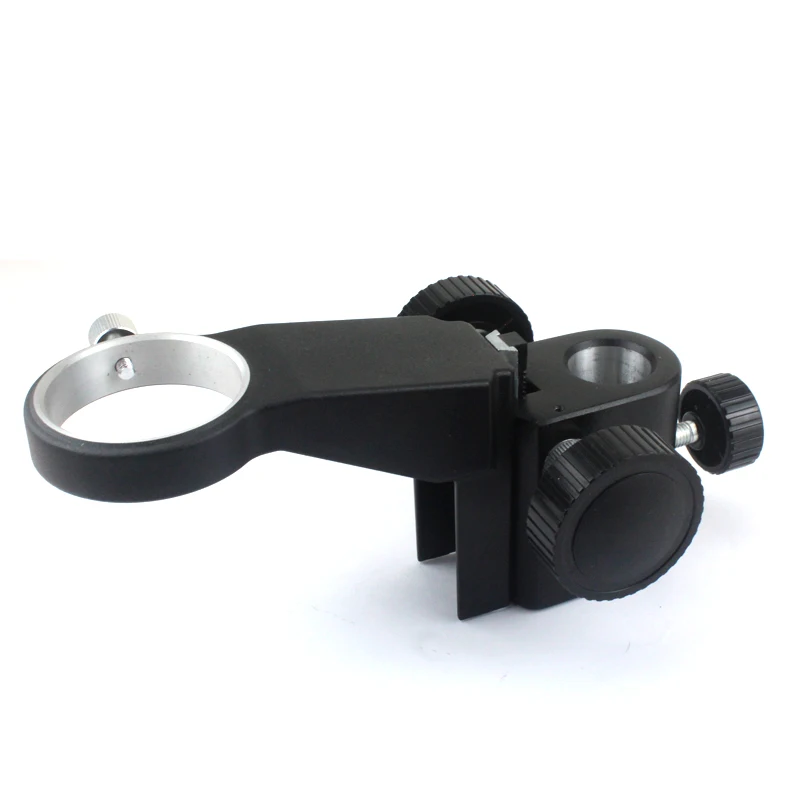 Stereo Microscope Adjustment Focus Arm 50mm/25mm Diameter Microscope Head Holder Ring Arbor Stand Bracket