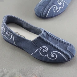 2023 Summer New Style men's Singles Shoes Old Beijing Cloth Shoes Denim Canvas Shoes