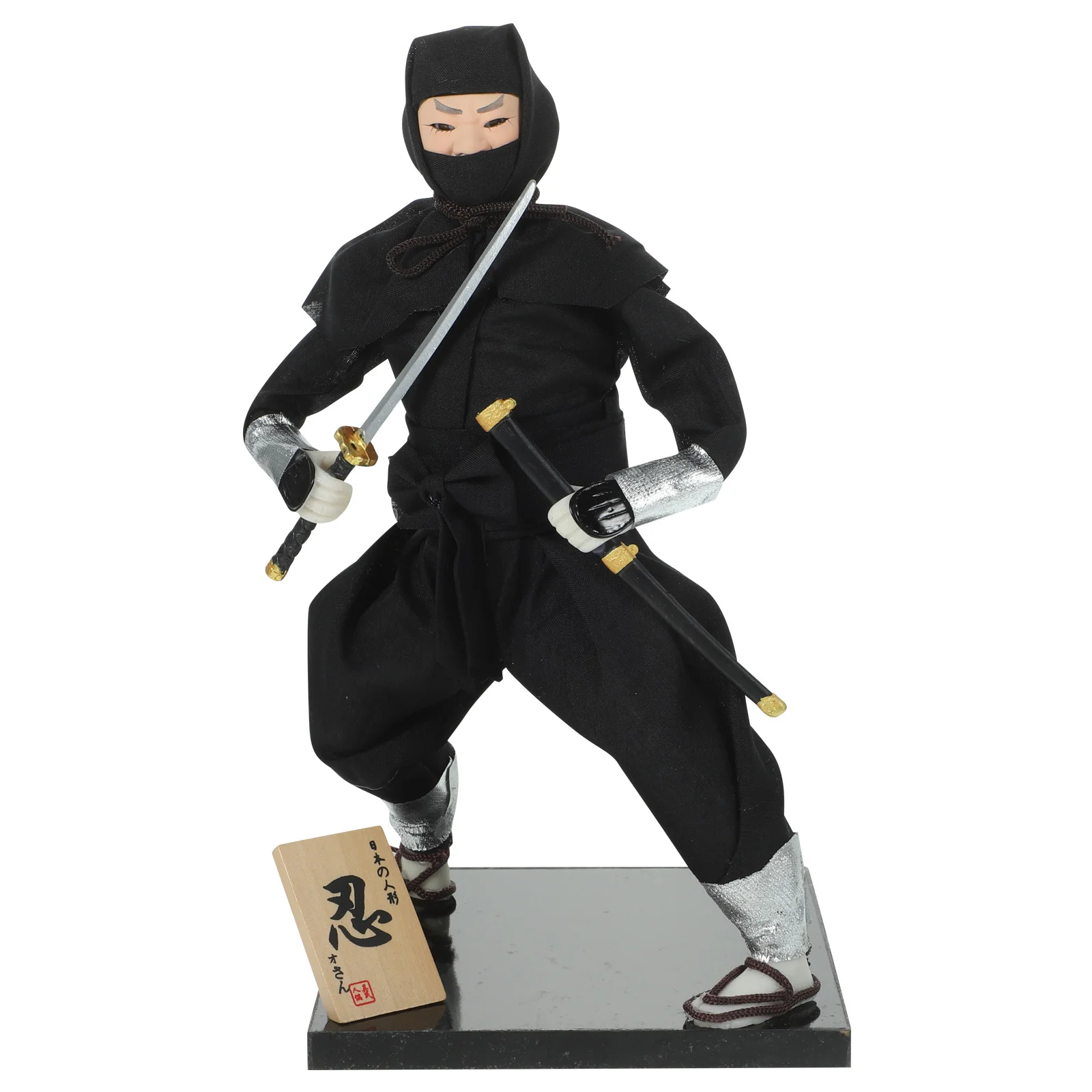 

Ninja Figure Ornament Decorations Desktop Plaster Japanese Holiday Centerpieces For Dining Room Table Office