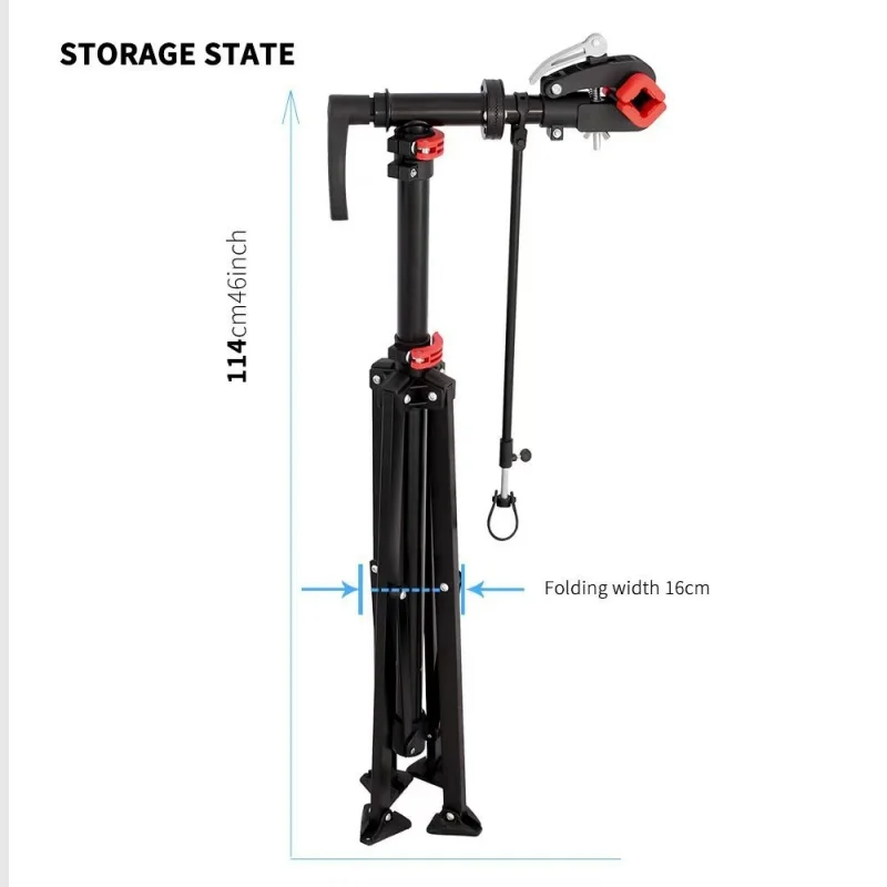 Bicycle Mountain Maintenance Stand Display Rack Outdoor Folding Workbench Parking Rack Adjustable Riding Height