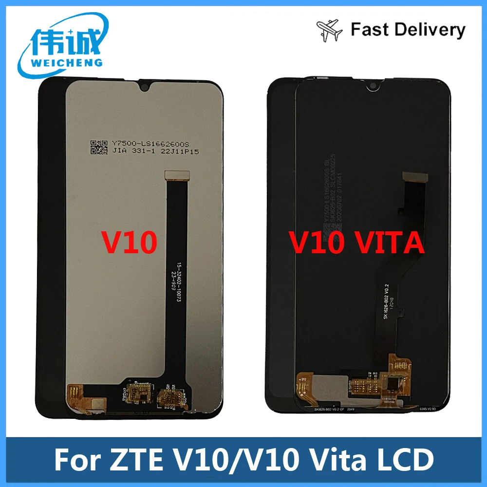 New Tested For ZTE Blade V10 Vita LCD Display Touch Screen Digitizer Assembly Repair for ZTE Blade V10 LCD Display Parts