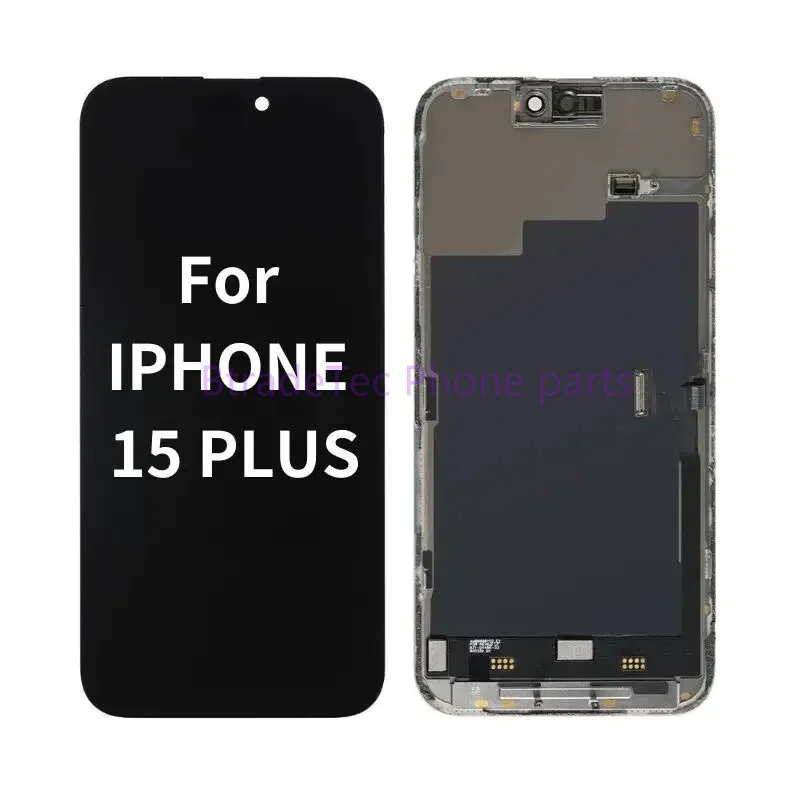 Great AAA Screen For iPhone 15 Plus Display Replacement OLED LCD Screen Touch Screen Incell Retina TFT