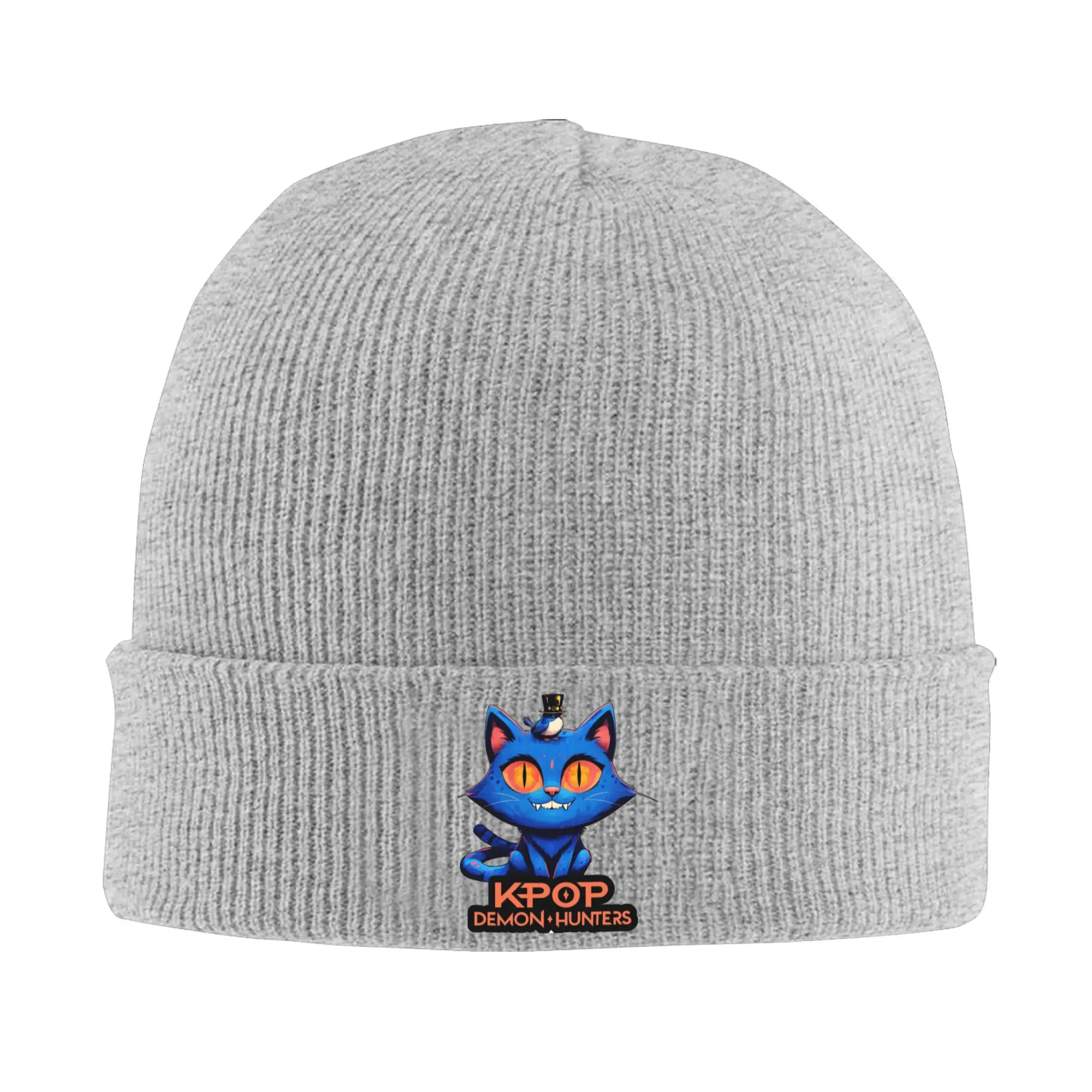 

Adult Unisex K-Pop Demon Hunters Derpy Tiger And Sussy Bird Beanie Hats Street Y2K Knit Hat Winter Outdoor Caps Bonnet Hats