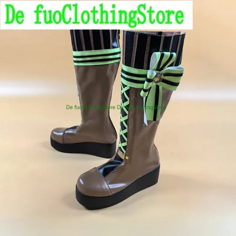 DefuoProject Sekai Nene Kusanagi Scarpe Cosplay Gioco Anime Scarpe e stivali da gioco di ruolo Festa di Halloween