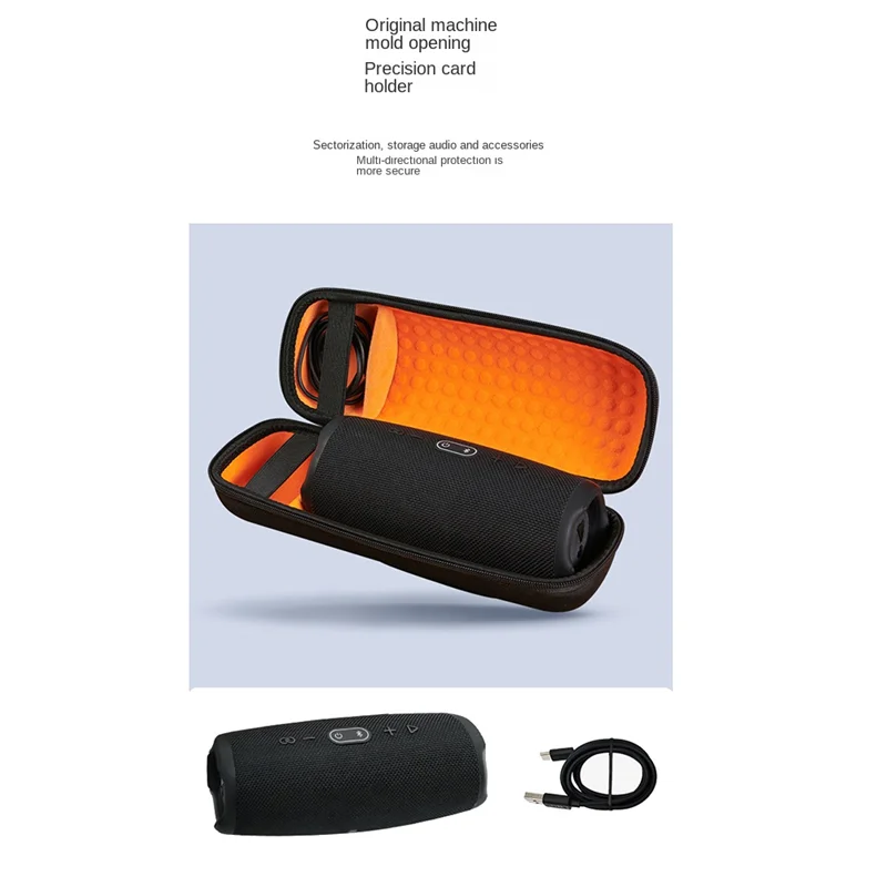 Модернизированный жесткий ящик для хранения из этиленвинилацетата для защитного чехла JBL Charge 5.