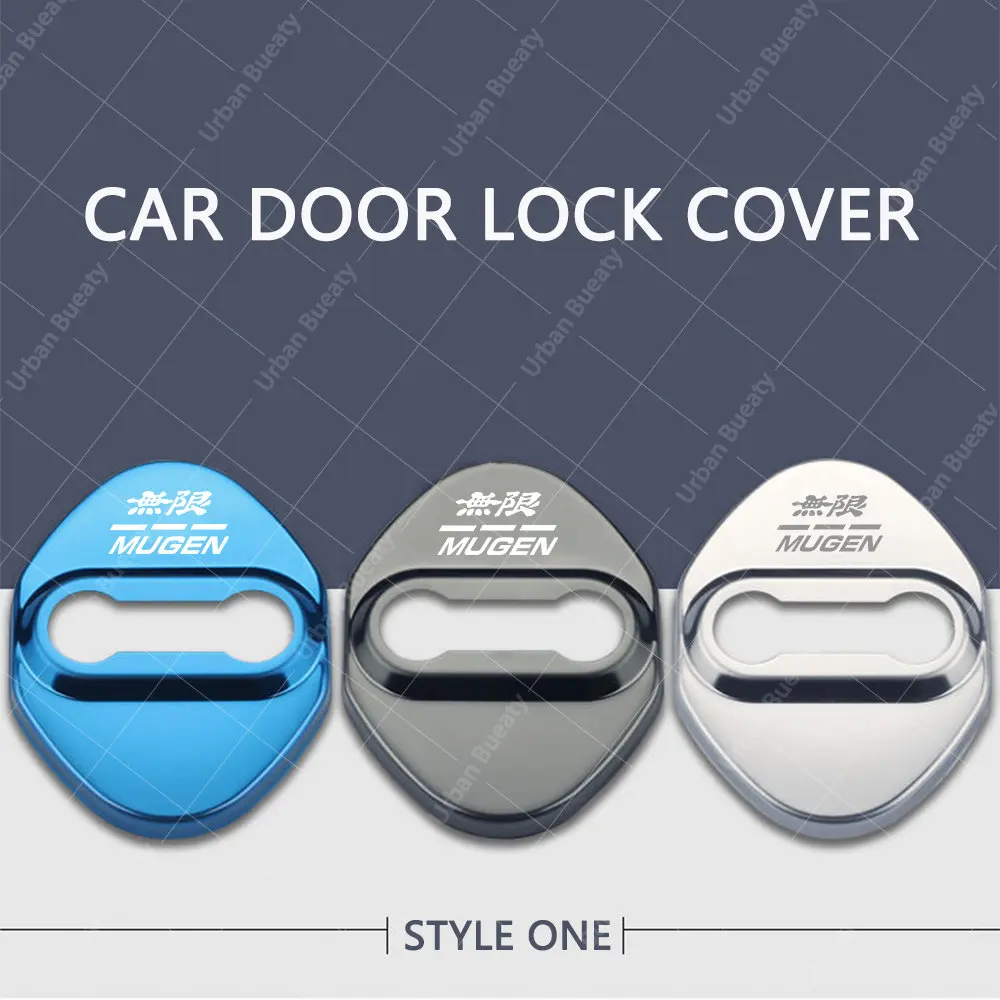 قفل باب السيارة غطاء شعار السيارات لهوندا موغن أكورد سيفيك سي أوديسي صالح CR-V CR-Z فيزيل Interga اكسسوارات السيارات التصميم #4