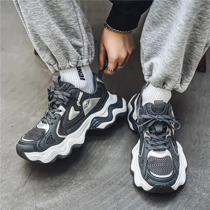 

New High-Quality Low Top Thick Sole Comfortable Casual Sports Trend Fashionable And Versatile Trendy Shoes For Men