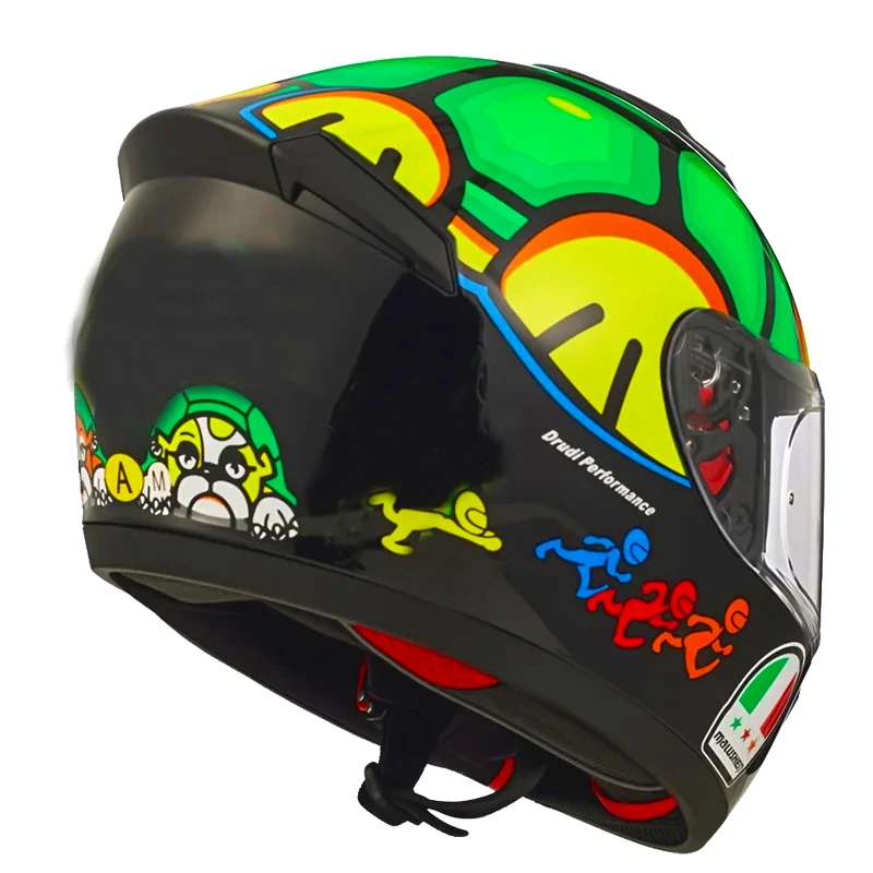 

Full Face Motor Helmet Original Motorcycle Helmet Child Motorcross Equipment Protect Big Eye Sprouting Helmet Personality