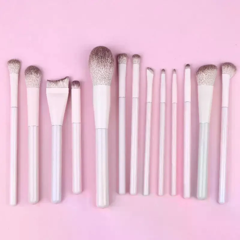 13개 메이크업 브러쉬 세트 메이크업 컨실러 블러쉬 파우더 브러쉬 아이섀도우 하이라이터 파운데이션 브러쉬 화장품 뷰티 도구