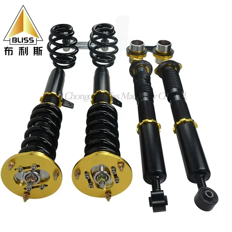 Auto Parts Full Racing Version Tower Top Coilover Seal Damper Custom Shock Absorbers For E46