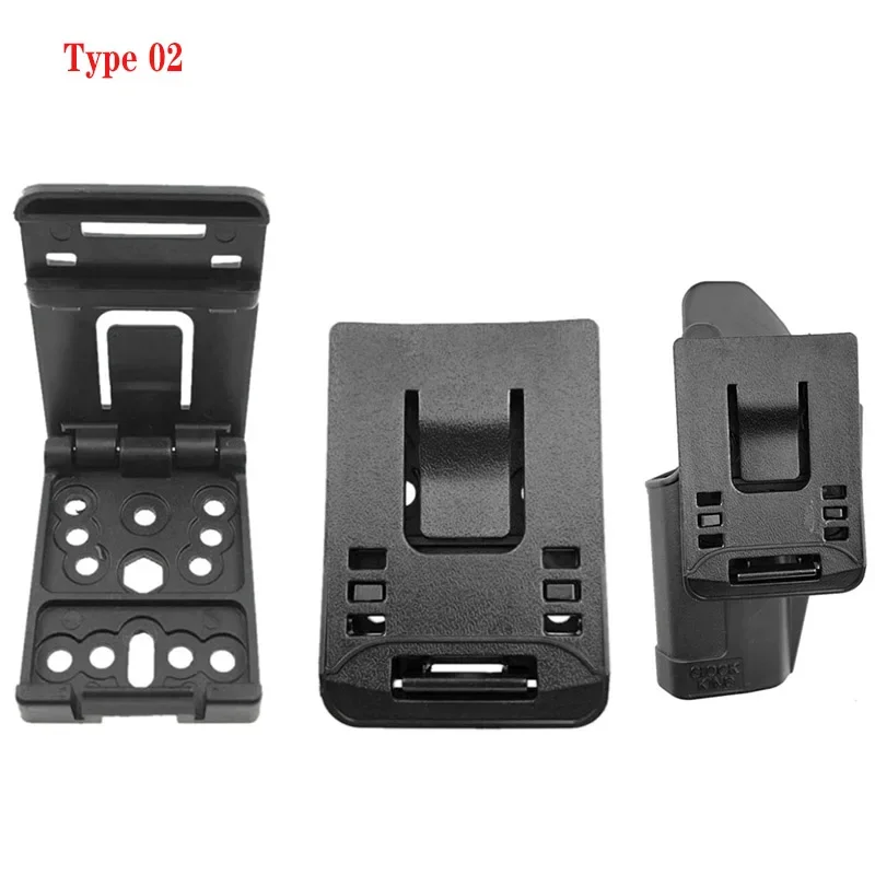 Hunting Kydex waist clip Tek Lok belt loops belt clip for knife kydex sheath/holster K sheath abbard kit gun holster clip image 3